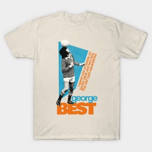 George Best - Retro Fan Artwork T-Shirt